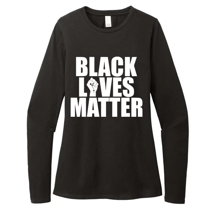 Black Lives Matter Womens CVC Long Sleeve Shirt