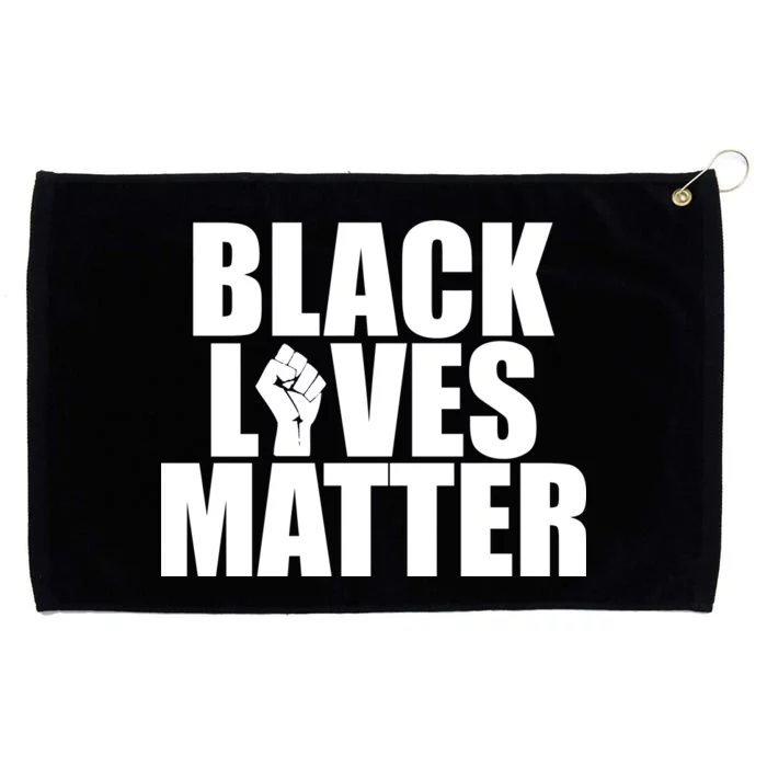 Black Lives Matter Grommeted Golf Towel