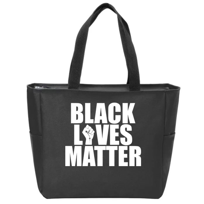 Black Lives Matter Zip Tote Bag