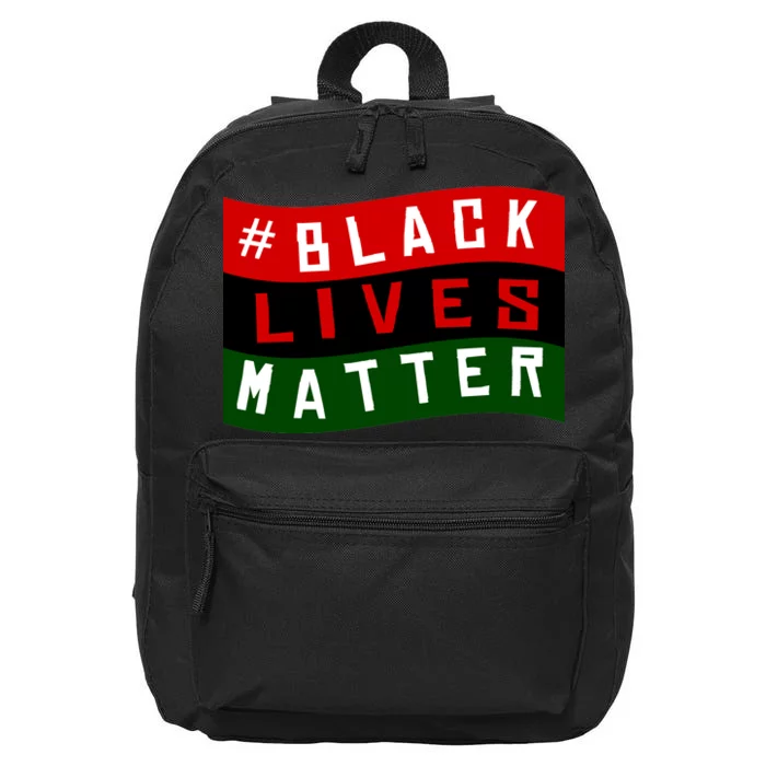 Black Lives Matter African American Flag 16 in Basic Backpack