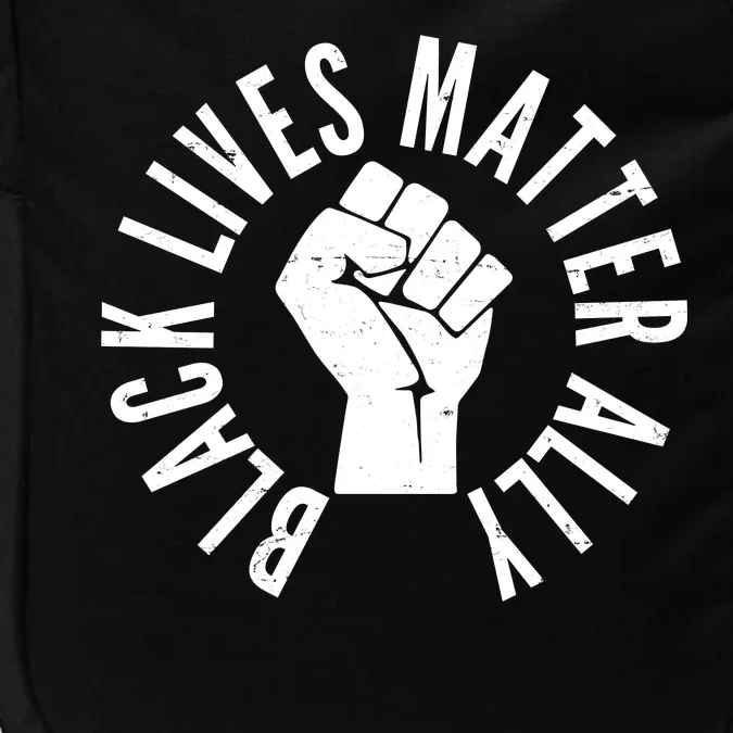 Black Lives Matter Ally Protest Fist Impact Tech Backpack