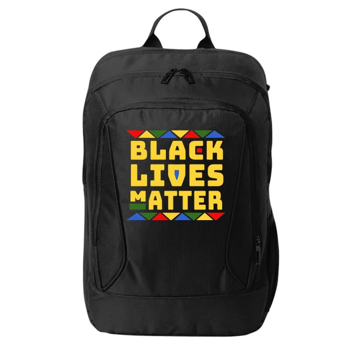 Black Lives Matter Equality Pride Melanin City Backpack