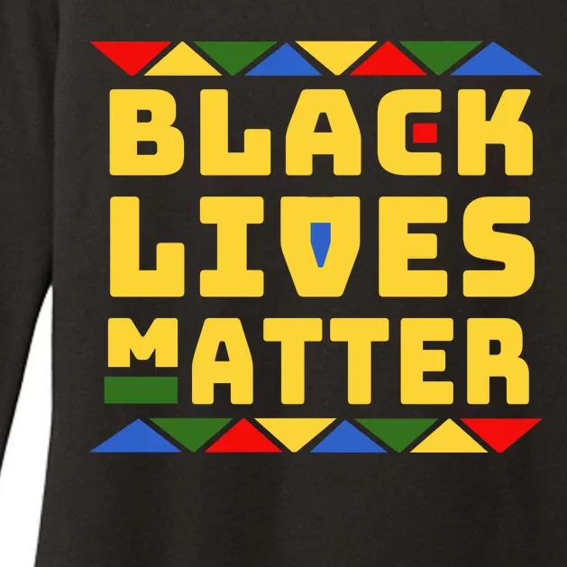 Black Lives Matter Equality Pride Melanin Womens CVC Long Sleeve Shirt