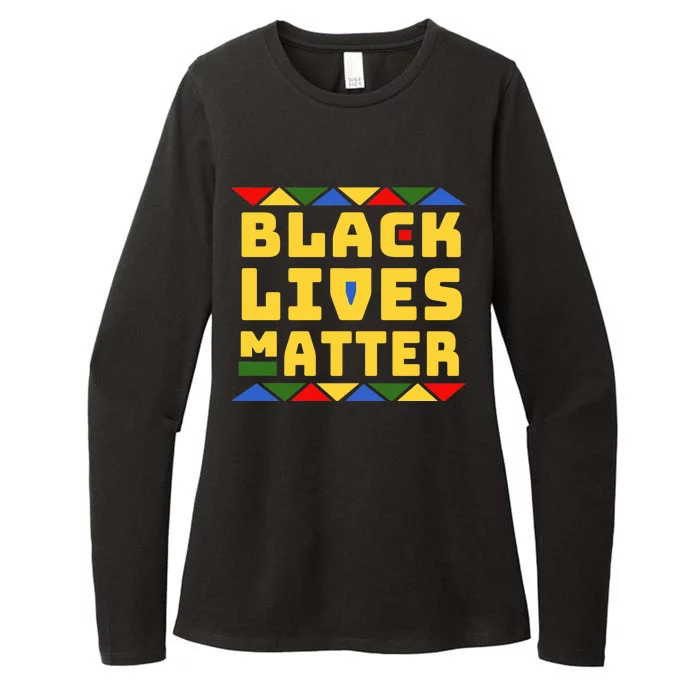 Black Lives Matter Equality Pride Melanin Womens CVC Long Sleeve Shirt