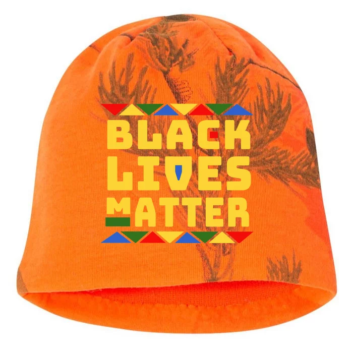 Black Lives Matter Equality Pride Melanin Kati - Camo Knit Beanie