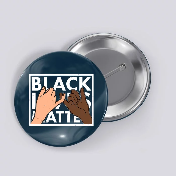 Black Lives Matter Linking Pinkies Unity Button