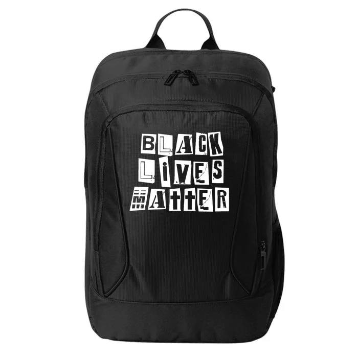 Black Lives Matter Note style City Backpack