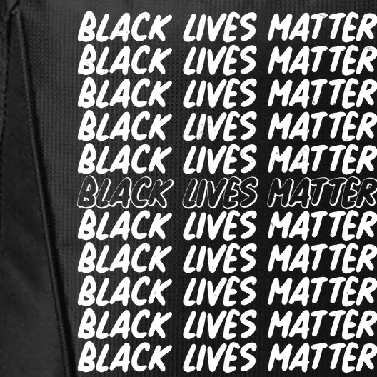 Black Lives Matter Pattern City Backpack