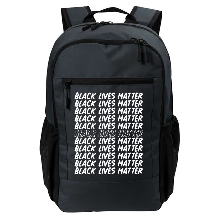 Black Lives Matter Pattern Daily Commute Backpack