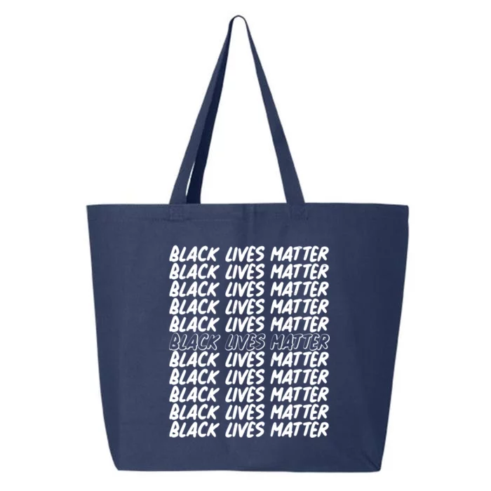 Black Lives Matter Pattern 25L Jumbo Tote