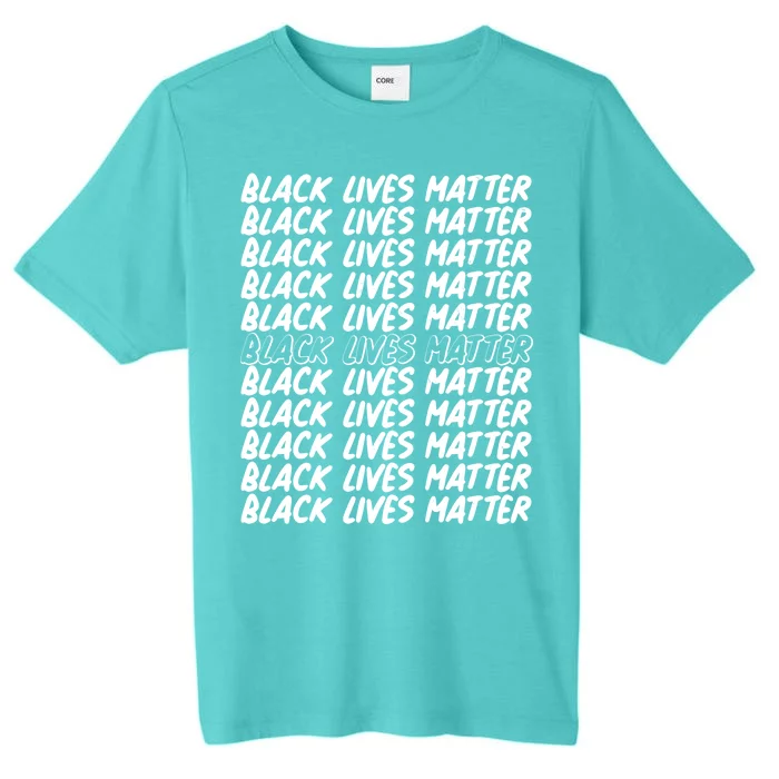 Black Lives Matter Pattern ChromaSoft Performance T-Shirt