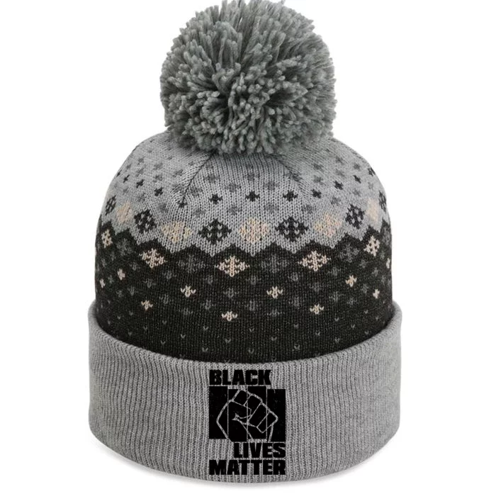 Black Lives Matter Protest Black Pride The Baniff Cuffed Pom Beanie