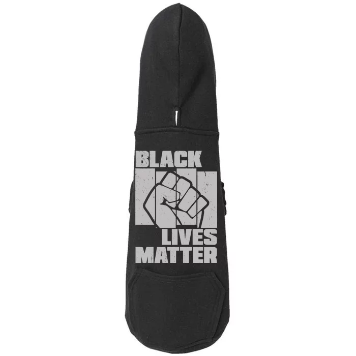 Black Lives Matter Protest Black Pride Doggie 3-End Fleece Hoodie