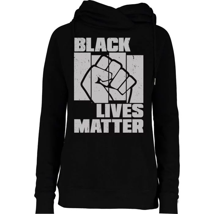 Black Lives Matter Protest Black Pride Womens Funnel Neck Pullover Hood