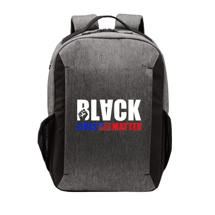 Black Lives Matter US Flag Vector Backpack