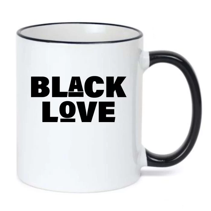 Black Love Black Color Changing Mug