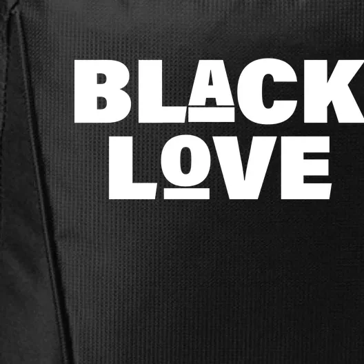 Black Love City Backpack