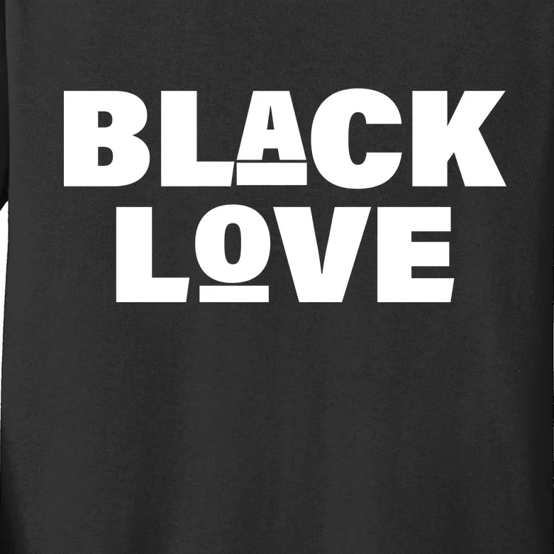 Black Love Kids Long Sleeve Shirt