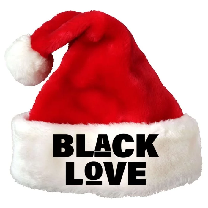 Black Love Premium Christmas Santa Hat