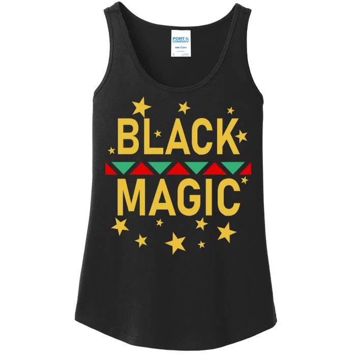 Black Magic Black Excellence Ladies Essential Tank