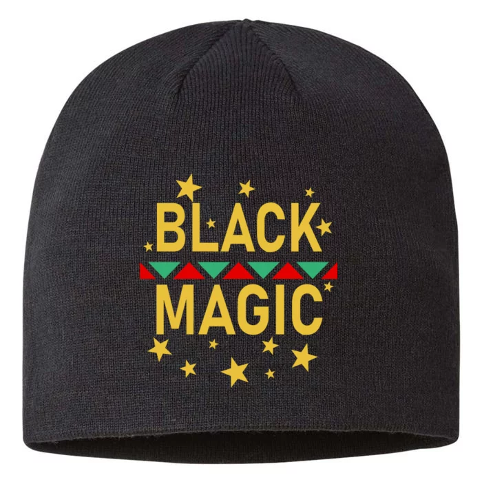 Black Magic Black Excellence 8 1/2in Sustainable Knit Beanie