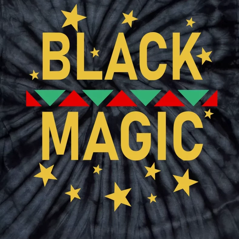 Black Magic Black Excellence Tie-Dye T-Shirt