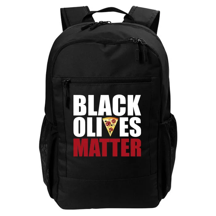 Black Olives Matter Daily Commute Backpack