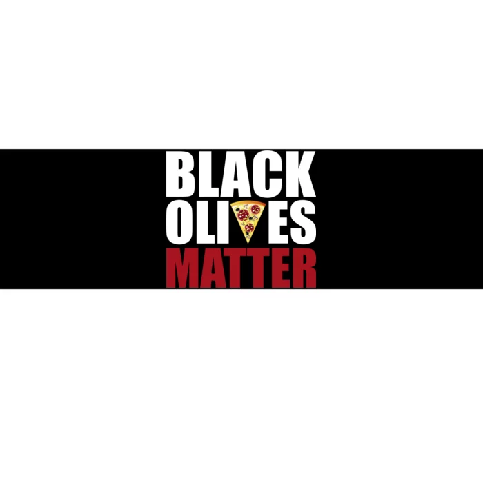 Black Olives Matter Bumper Sticker