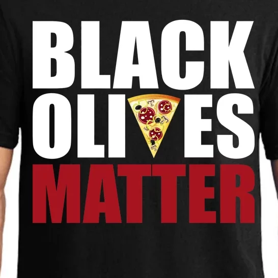 Black Olives Matter Pajama Set