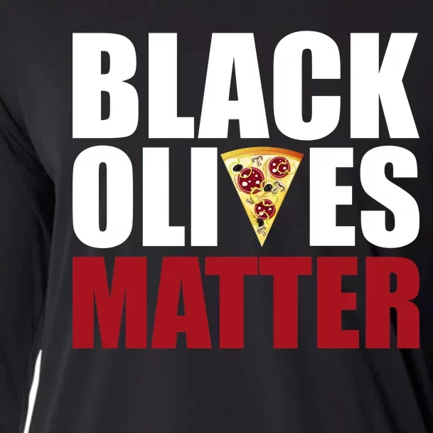 Black Olives Matter Cooling Performance Long Sleeve Crew