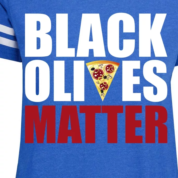 Black Olives Matter Enza Ladies Jersey Football T-Shirt