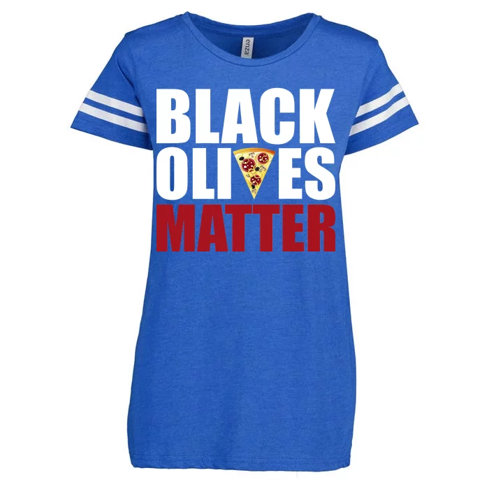 Black Olives Matter Enza Ladies Jersey Football T-Shirt