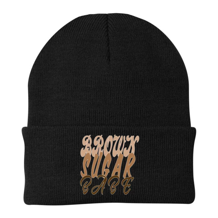 Black Pride Brown Sugar Babe Melanin Knit Cap Winter Beanie