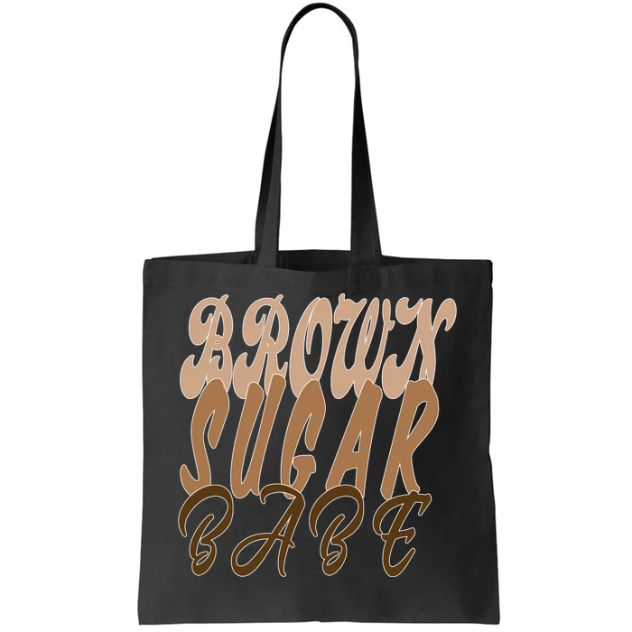 Black Pride Brown Sugar Babe Melanin Tote Bag