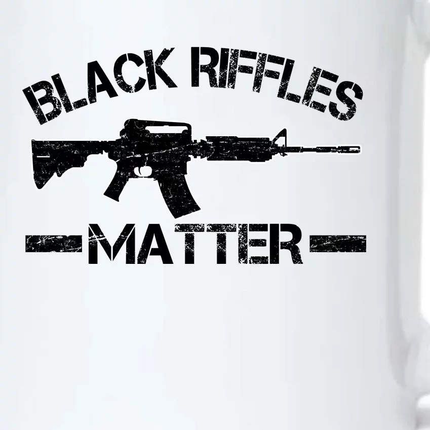 Black Riffles Matter Black Color Changing Mug