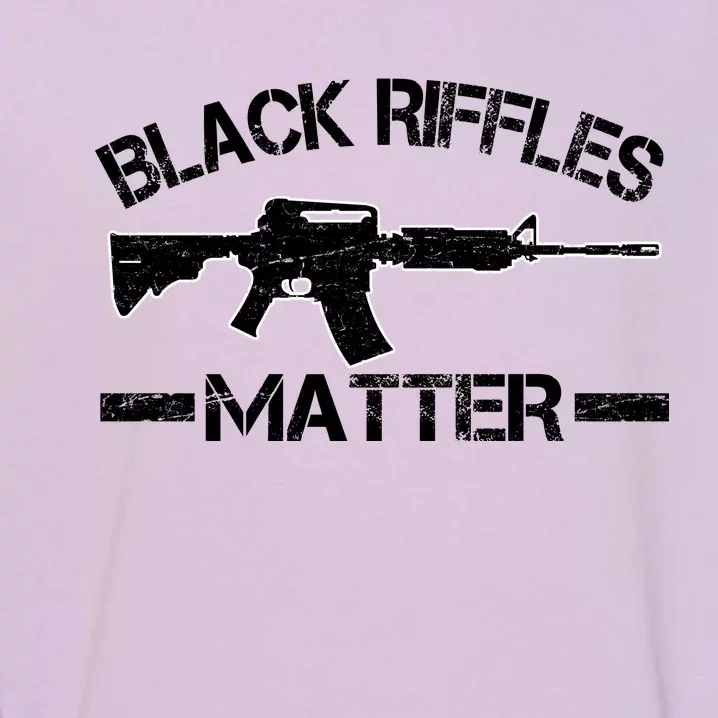 Black Riffles Matter Garment-Dyed Sweatshirt