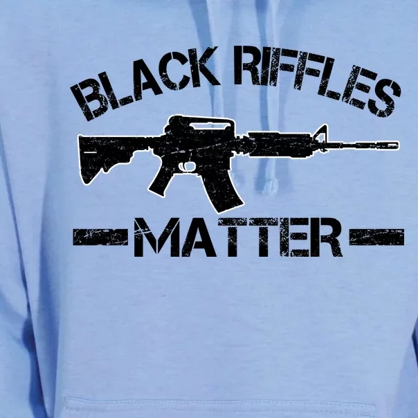 Black Riffles Matter Unisex Surf Hoodie