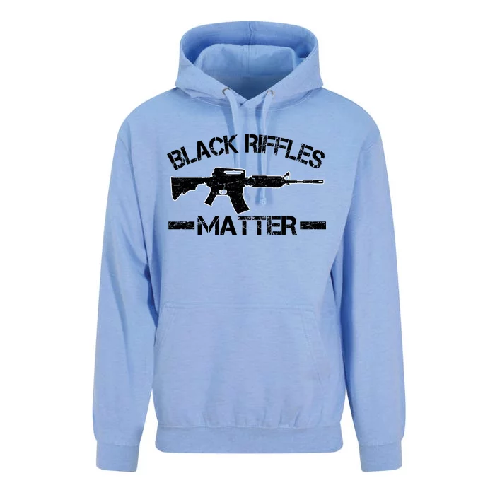 Black Riffles Matter Unisex Surf Hoodie