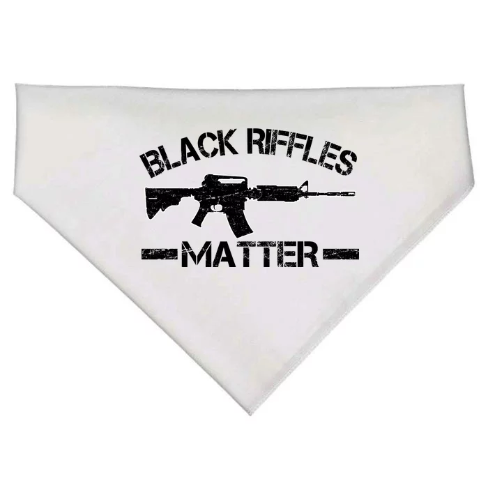 Black Riffles Matter USA-Made Doggie Bandana