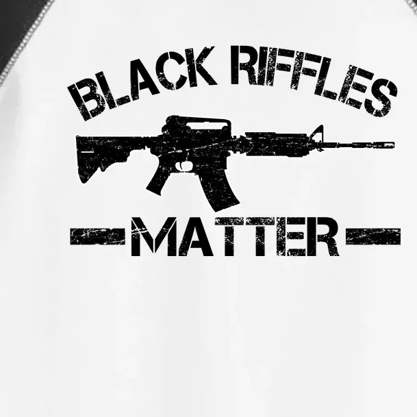 Black Riffles Matter Toddler Fine Jersey T-Shirt