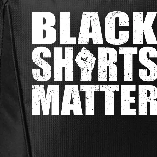 Black Shirts Matter City Backpack