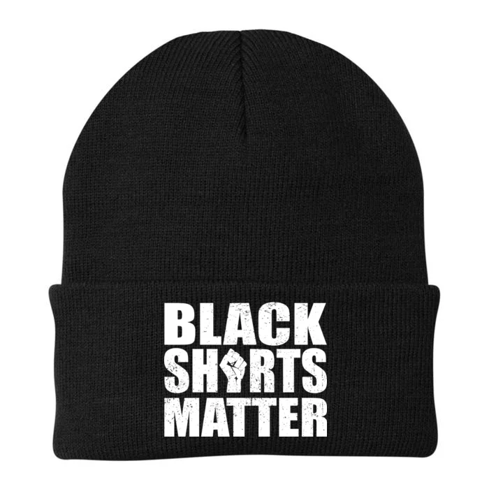 Black Shirts Matter Knit Cap Winter Beanie