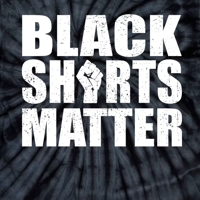 Black Shirts Matter Tie-Dye T-Shirt