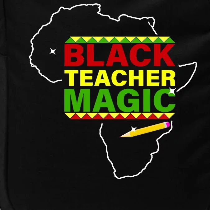 Black Teacher Magic Impact Tech Backpack