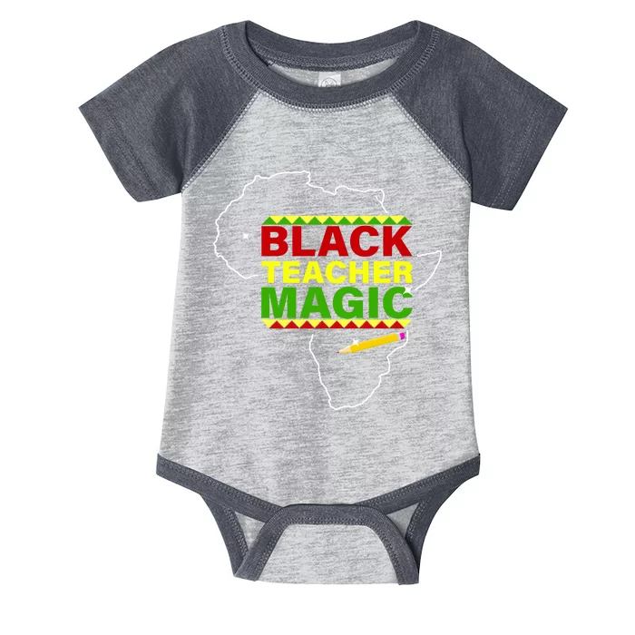 Black Teacher Magic Infant Baby Jersey Bodysuit