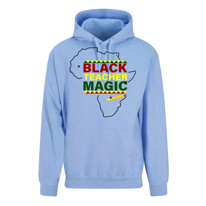 Black Teacher Magic Unisex Surf Hoodie