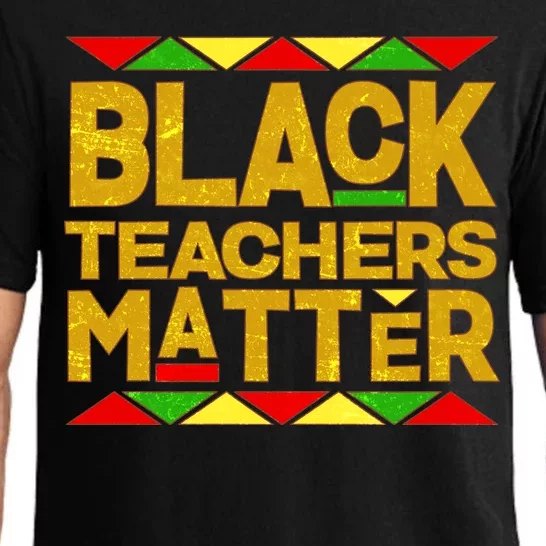 Black Teachers Matter Pajama Set