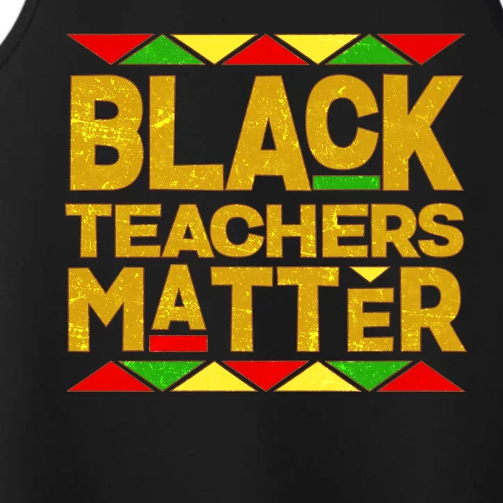 Black Teachers Matter Performance Tank