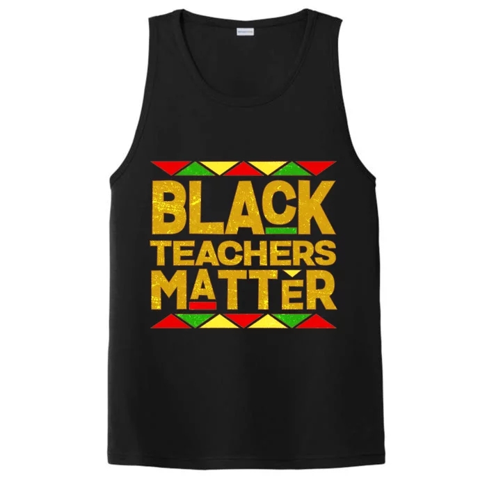 Black Teachers Matter Performance Tank