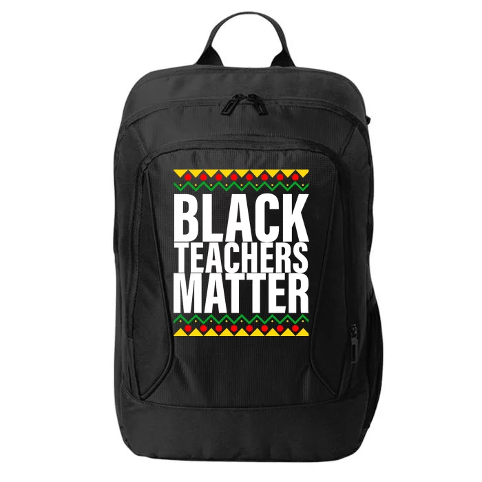 Black Teachers Matter African Pride City Backpack